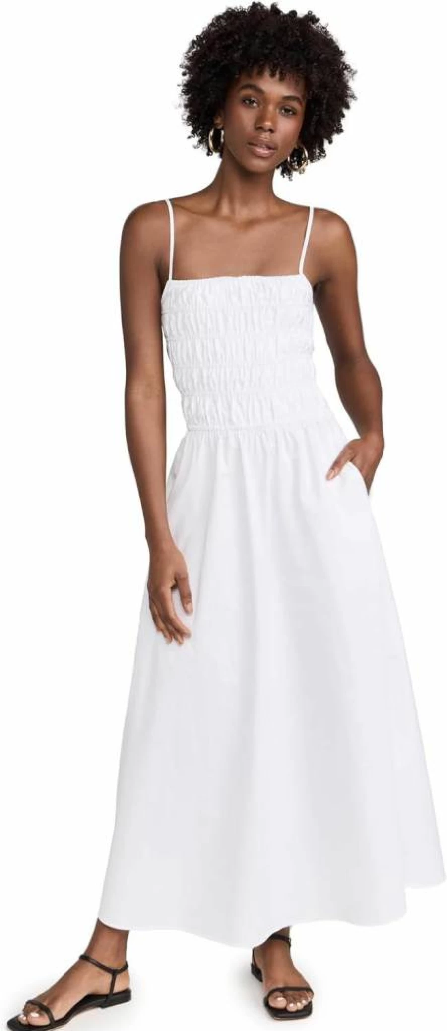 Solid & Striped Women's Delta Striped Summer Dress - Casual Beachwear & Day Dress