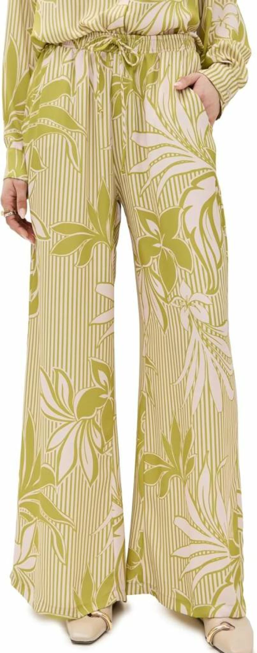 RESA Women's High-Waisted Chase Pants - Comfortable Stretch Fit Casual Trousers for Everyday Wear