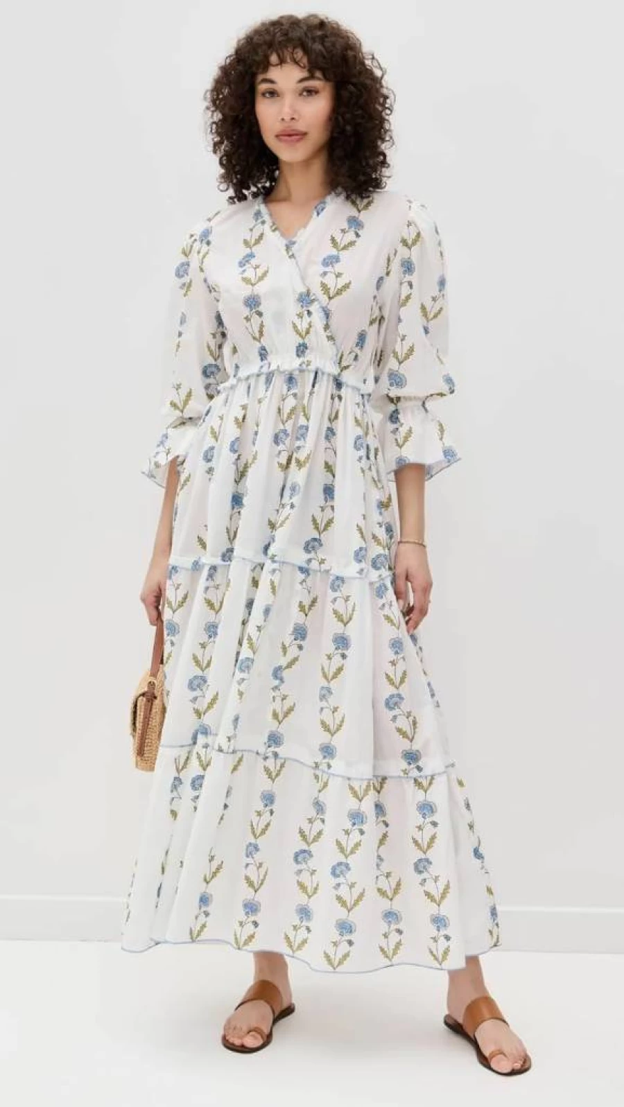Guadalupe Design Women's Delailah Dress - Elegant Flowy Boho Chic Style