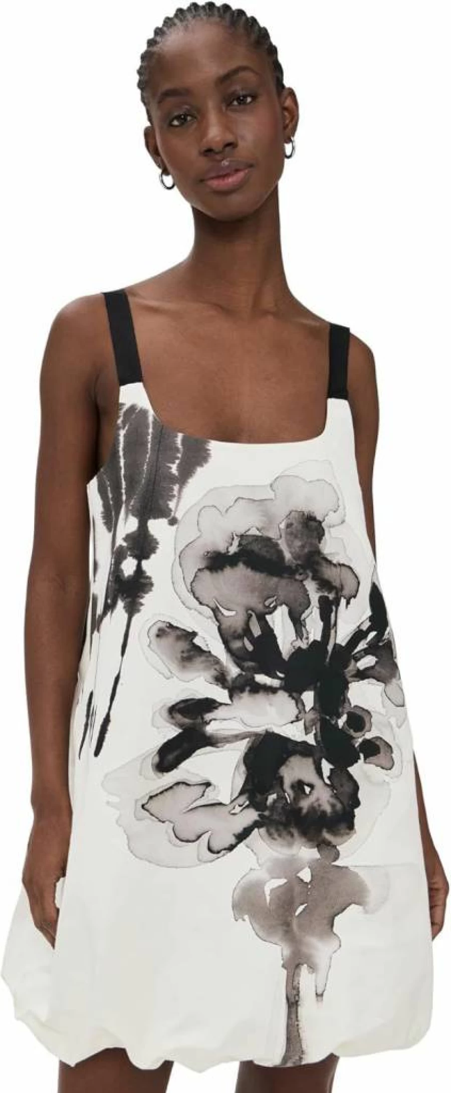 Lee Mathews Women's Morgan Mini Dress - Elegant Short Sleeve Casual Dress