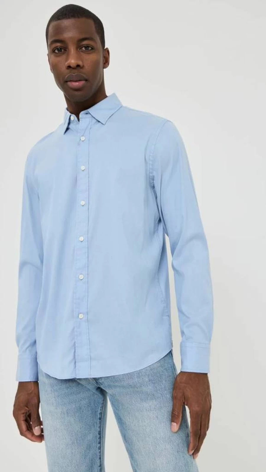 Faherty Men's Movement Shirt - Lightweight Comfortable Casual Button-Up for Men