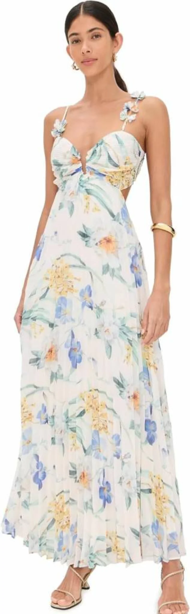 ASTR the Label Women's Emese Dress - Elegant Flowy Midi Dress for Women