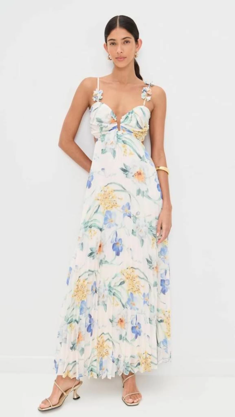 ASTR the Label Women's Emese Dress - Elegant Flowy Midi Dress for Women