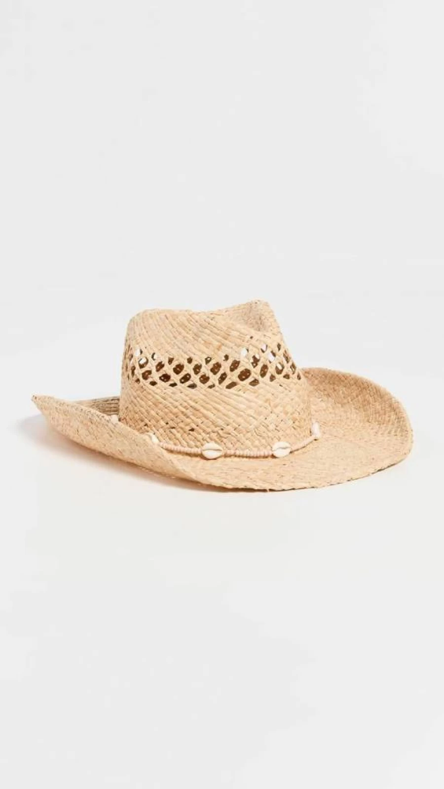 Lack of Color Women's Seashell Cowboy Hat – Stylish Summer Beach Accessory