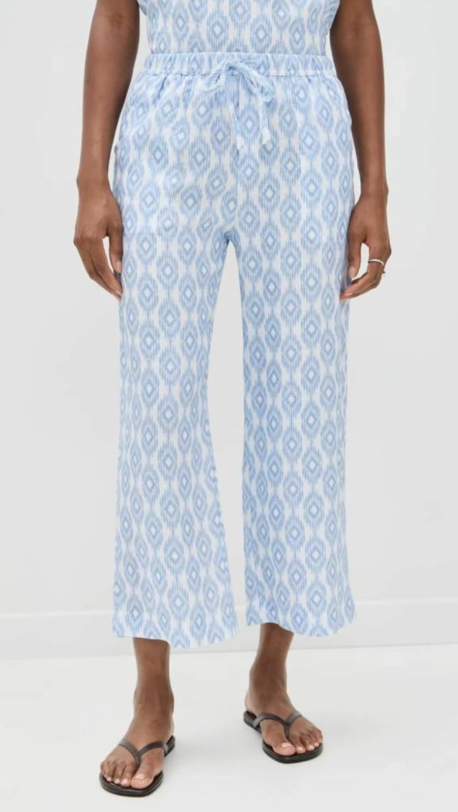 Splendid Women's Angie High-Waisted Wide Leg Cropped Pants - Comfortable & Stylish Trousers
