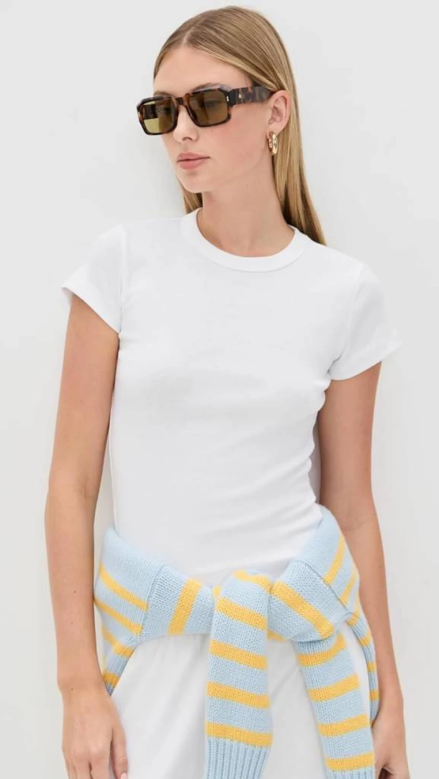 Leset Women's Nando Slim Fit T-Shirt | Comfortable Casual Basic Tee