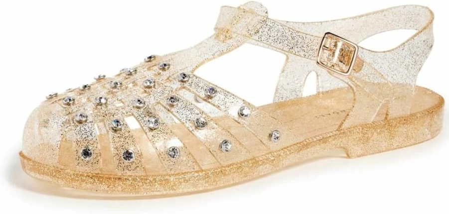 Loeffler Randall Women's Rhys Studded Jelly Sandals | Comfortable & Stylish Summer Footwear