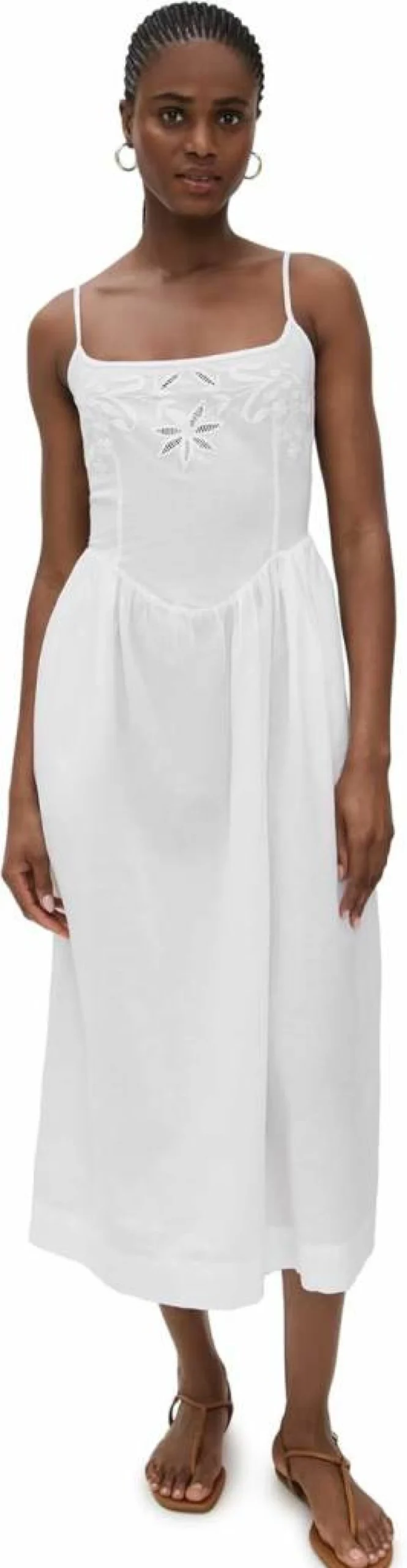Ciao Lucia Women's Neroni Dress - Elegant Flowy Boho Chic Maxi Dress for Women