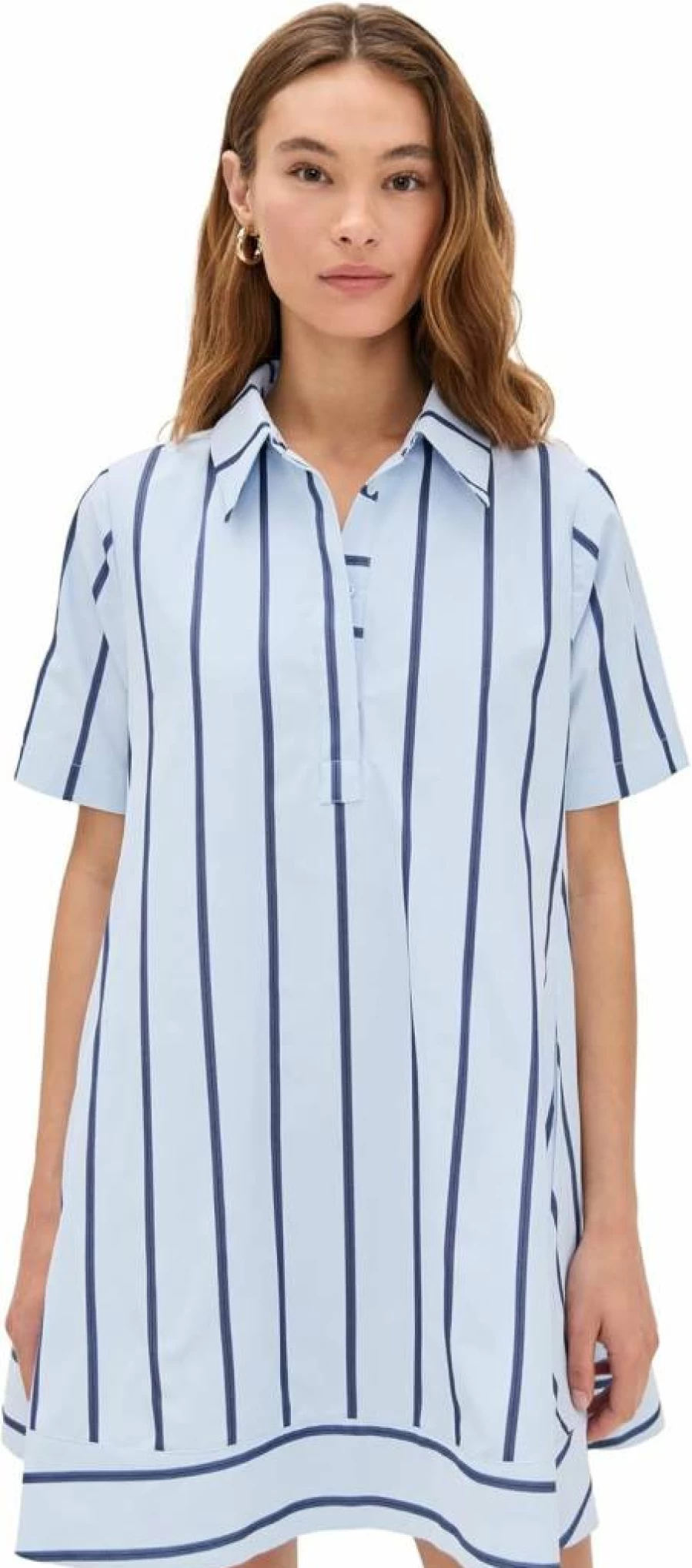 English Factory Women's Striped Mini Dress - Trendy Summer Casual Outfit