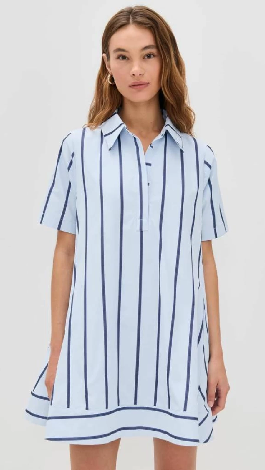 English Factory Women's Striped Mini Dress - Trendy Summer Casual Outfit