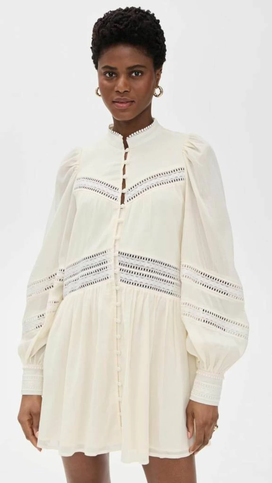 Kivari Women's Tana Mini Dress - Elegant Short Sleeve Casual Summer Dress