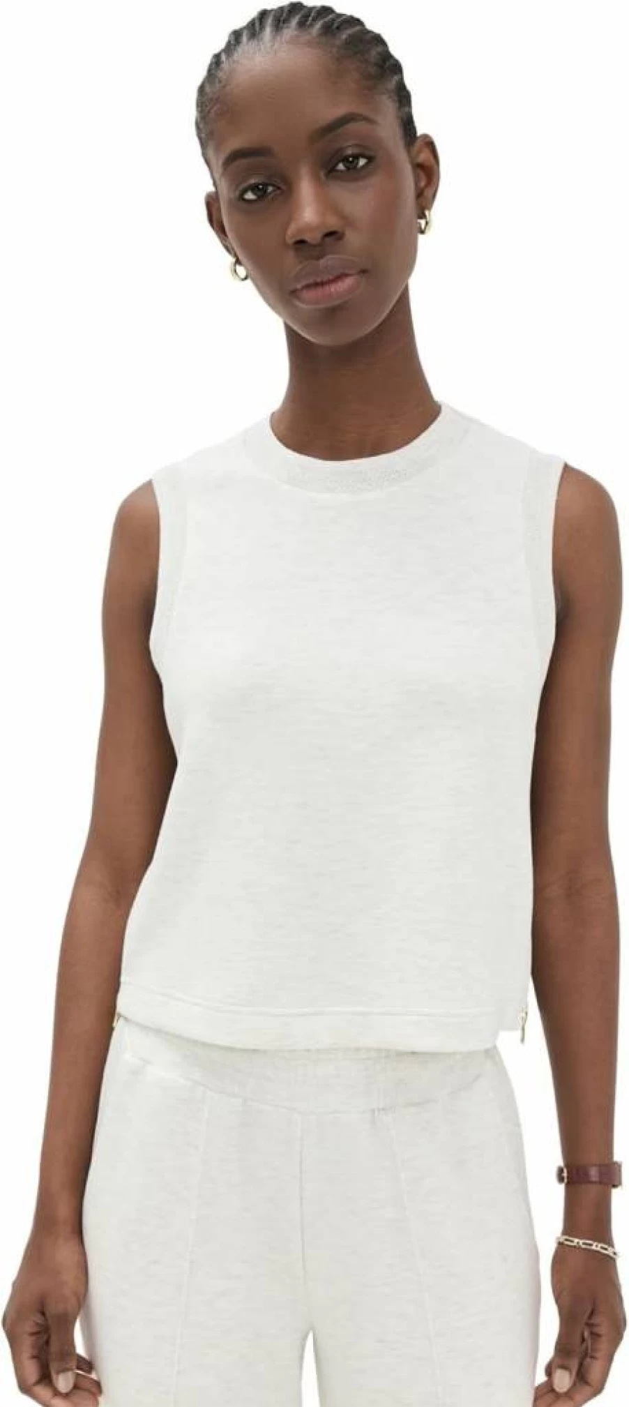 Varley Women's Shea Crop Top - Comfortable Stylish Workout Tank for Fitness & Yoga