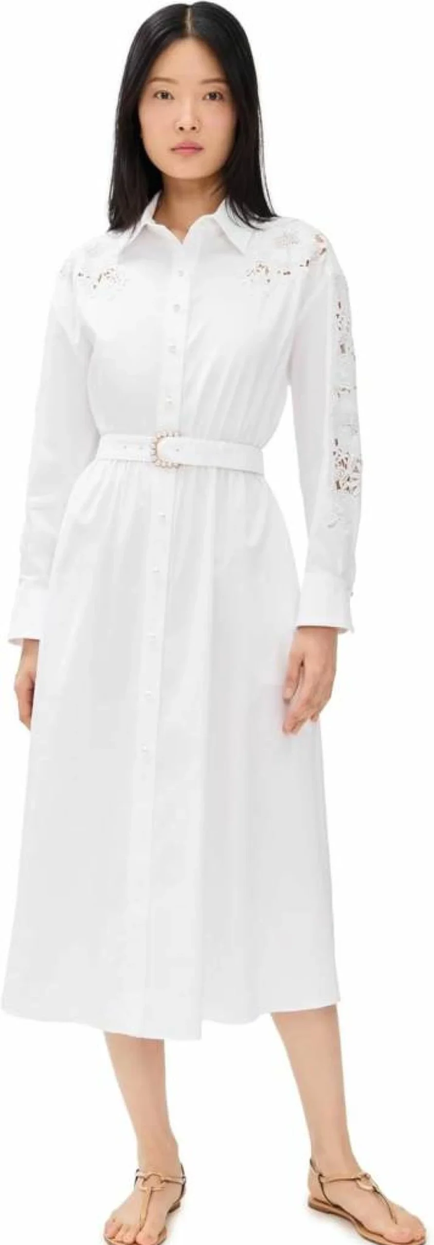 Generation Love Women's Julia Lace Combo Dress - Elegant Floral Lace & Mesh Cocktail Dress