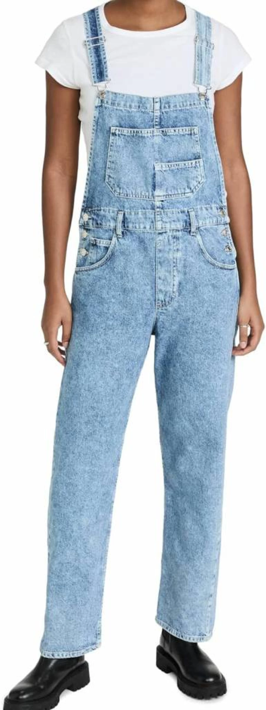 Free Women's Ziggy Denim Overalls by Free People - Stylish & Comfortable Jumpsuit