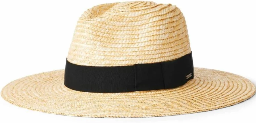 Brixton Joanna Women's Straw Sun Hat – Summer Wide Brim Bohemian Beach Hat