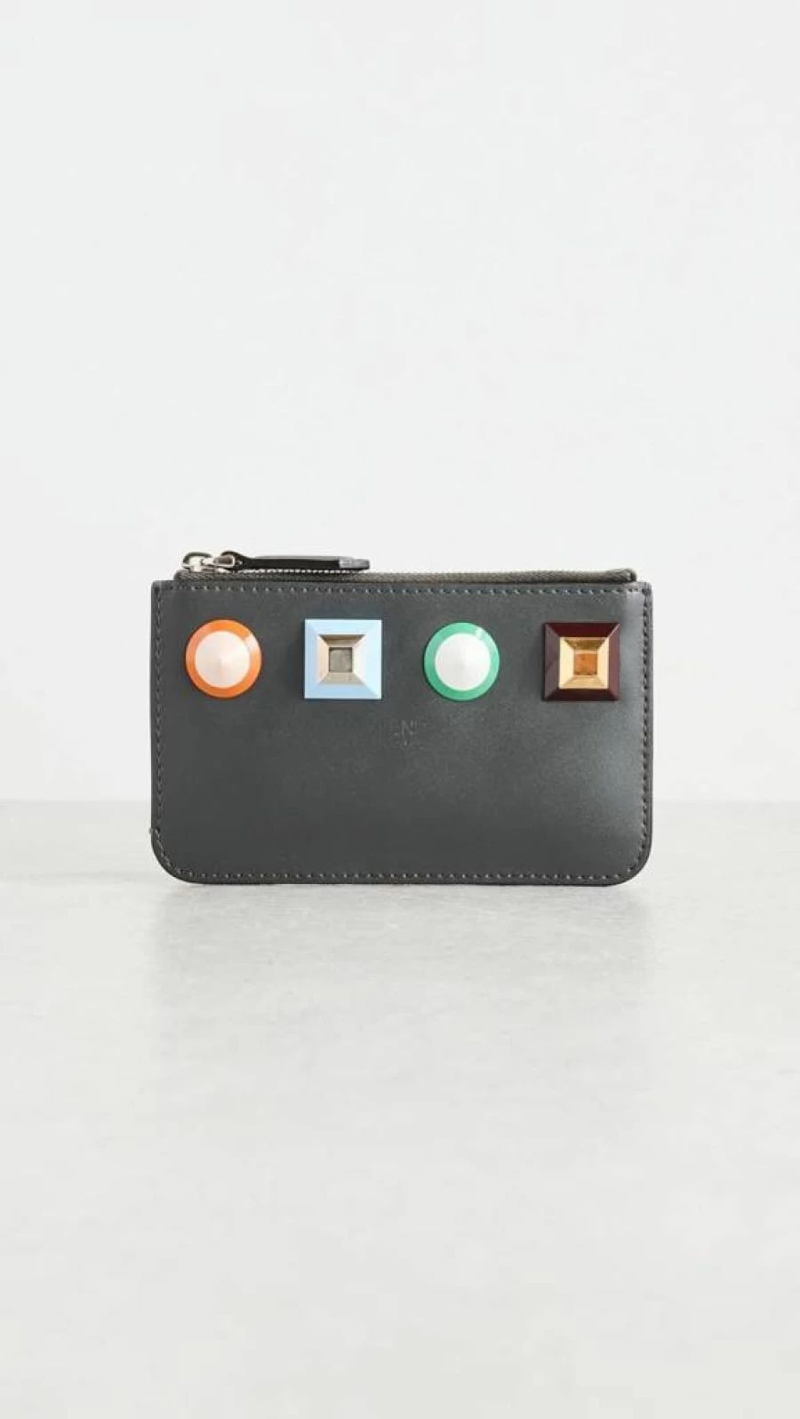 Fendi Pre-Owned Women's Leather Key Pouch – Authentic Vintage Calfskin Key Holder