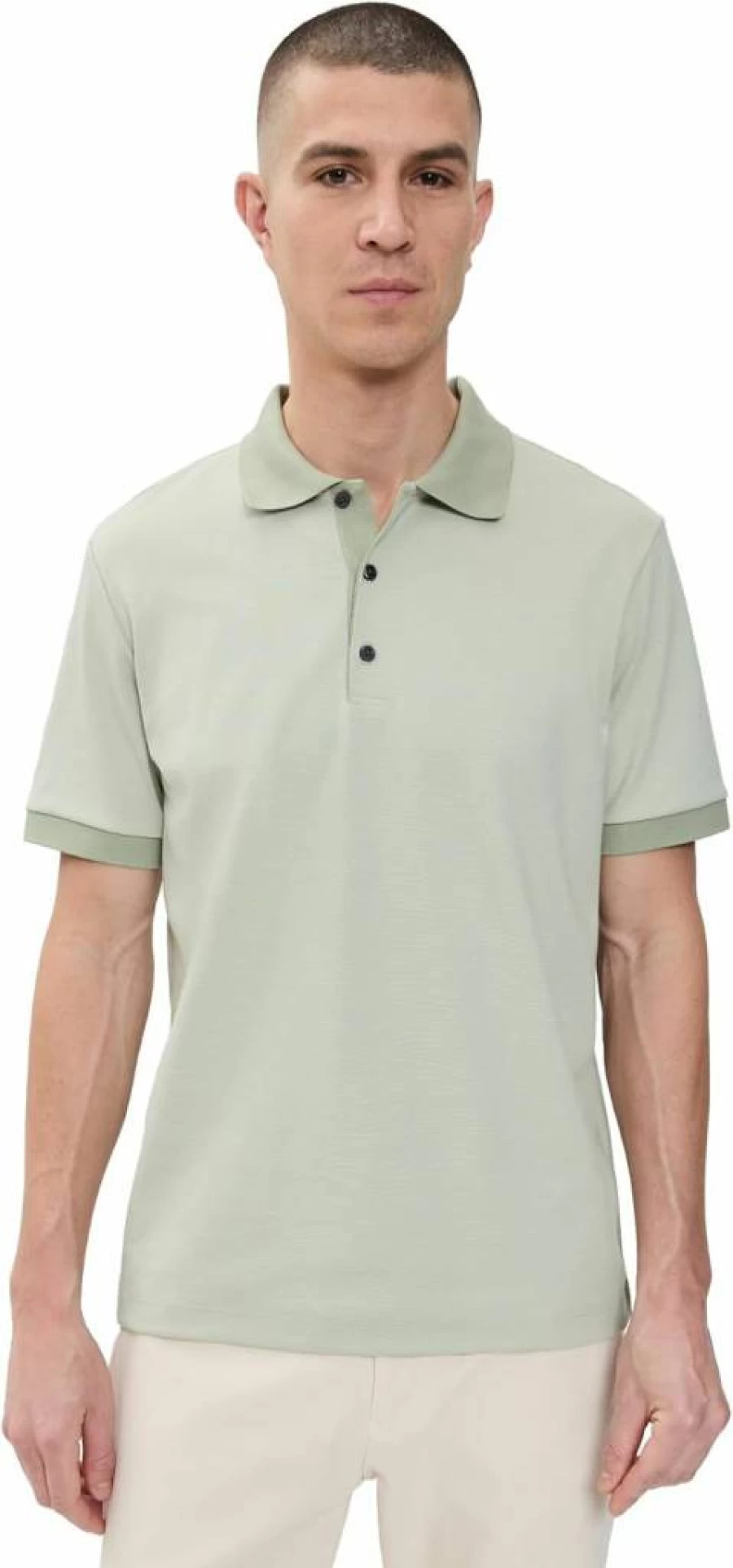Theory Men's Geo Jacquard Polo Shirt – Modern Fit Stylish Design