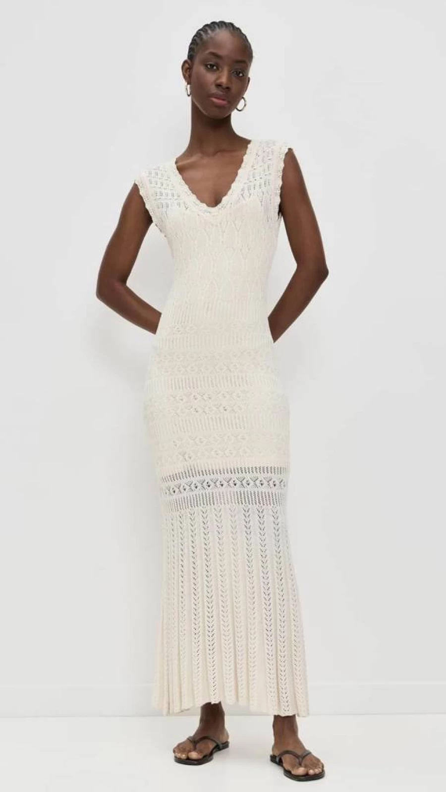 Z SUPPLY Women's Marsella Crochet Dress - Boho Chic Summer Beach Dress