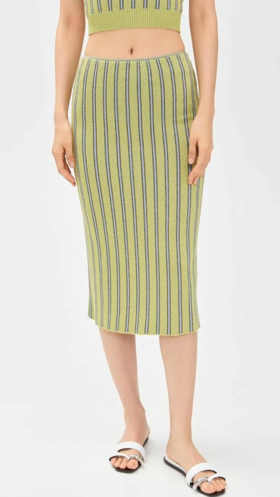BAUM UND PFERDGARTEN Women's Cilia Skirt - Elegant Flared Midi Skirt for Women