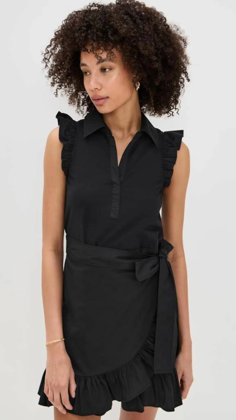 Cinq a Sept Women's Mahlia Collar Dress | Elegant Feminine Style