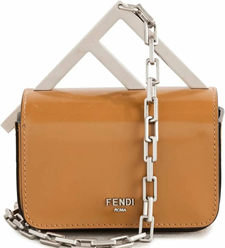 Fendi Women's Vintage Nano F Clutch Bag - Authentic Pre-Owned Designer Handbag