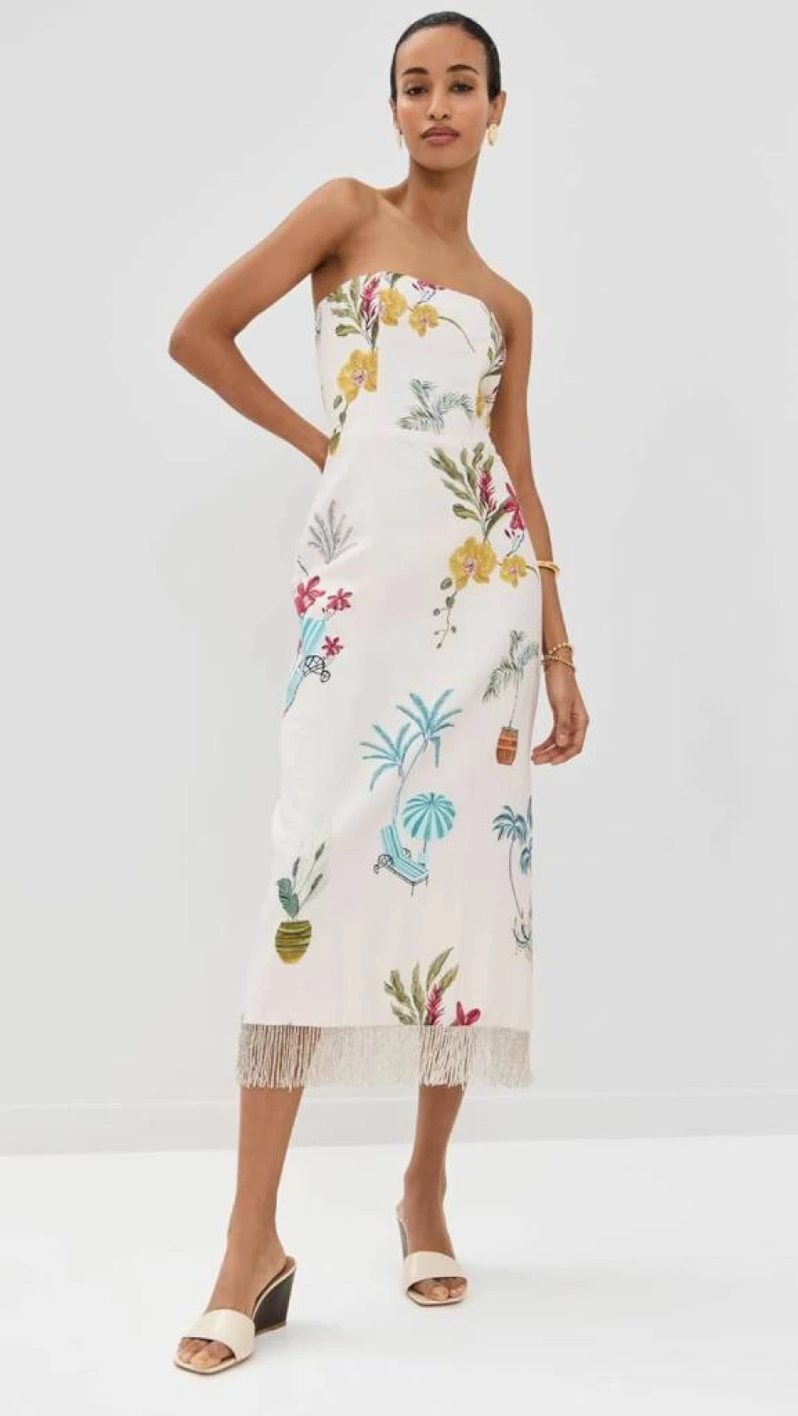 Isla & White Women's Agape Dress - Elegant Flowy Summer Dress for Women