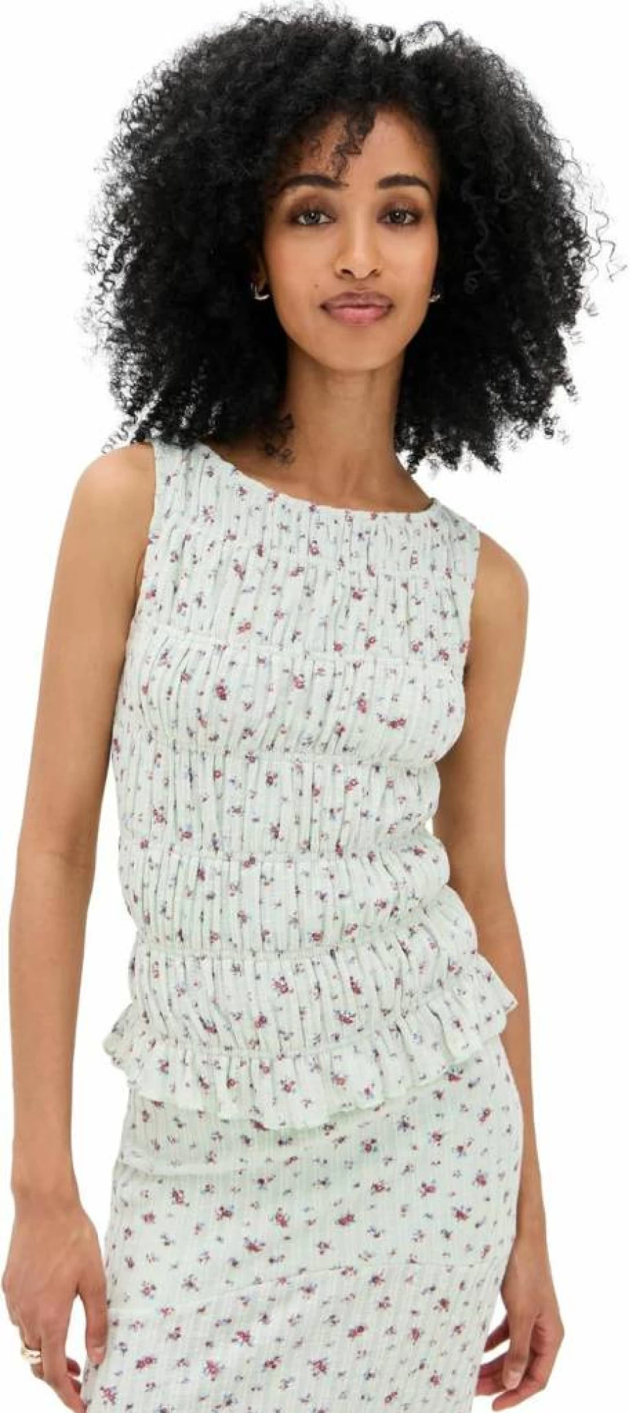 Bailey Rose Women's Floral Print Blouse - Elegant Flowy Top for Casual & Dressy Outfits