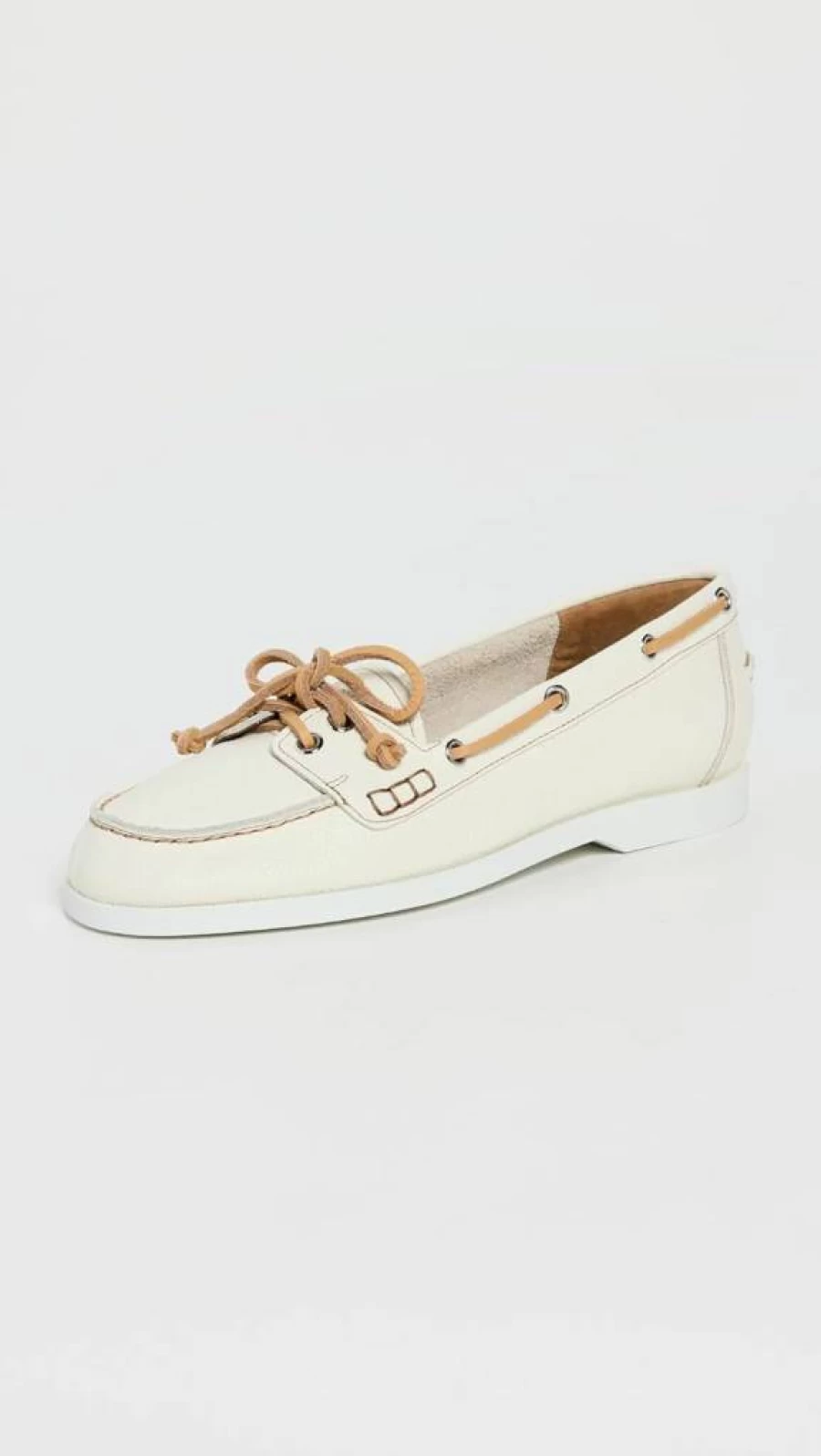 ATP Atelier Women's Nesso Leather Boat Shoes – Comfortable Slip-On Loafers for Women