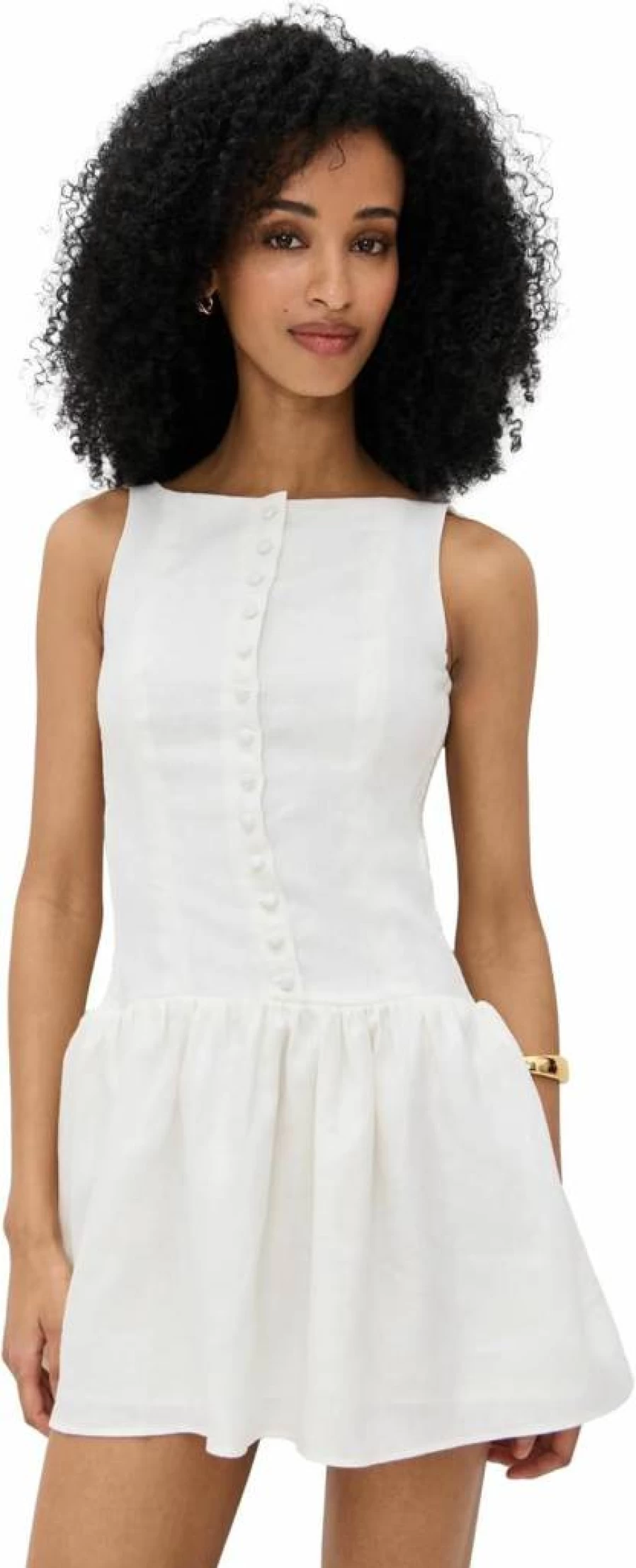 FAITHFULL THE BRAND Women's Blair Mini Dress - Summer Floral Boho Chic Short Dress