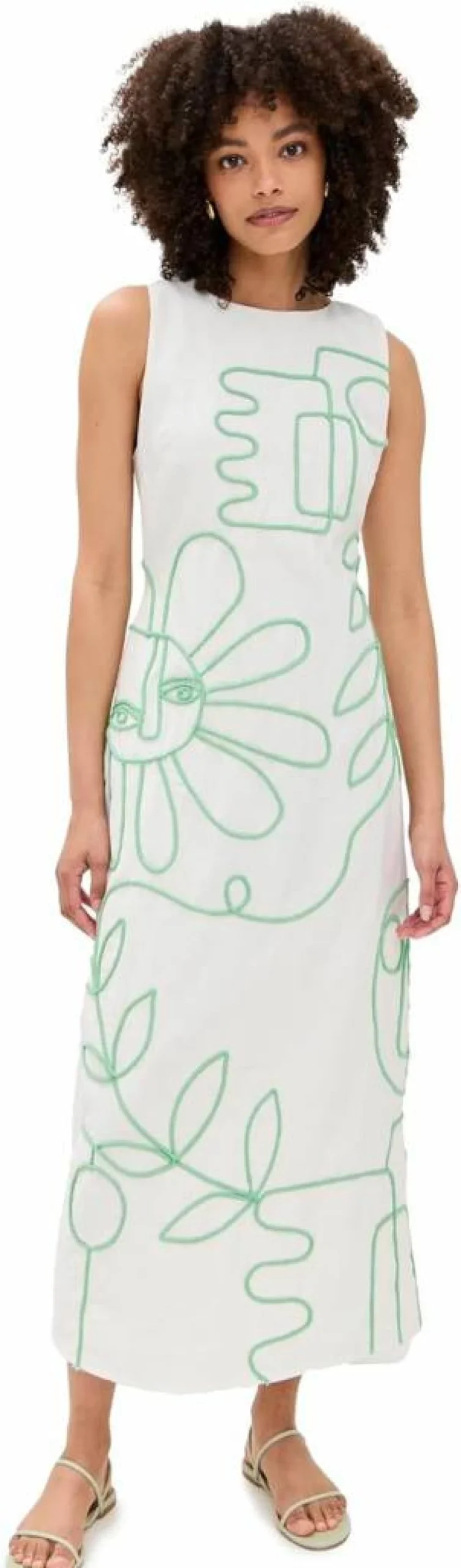 The Wolf Gang Women's Luna Maxi Dress - Elegant Long Flowy Summer Dress