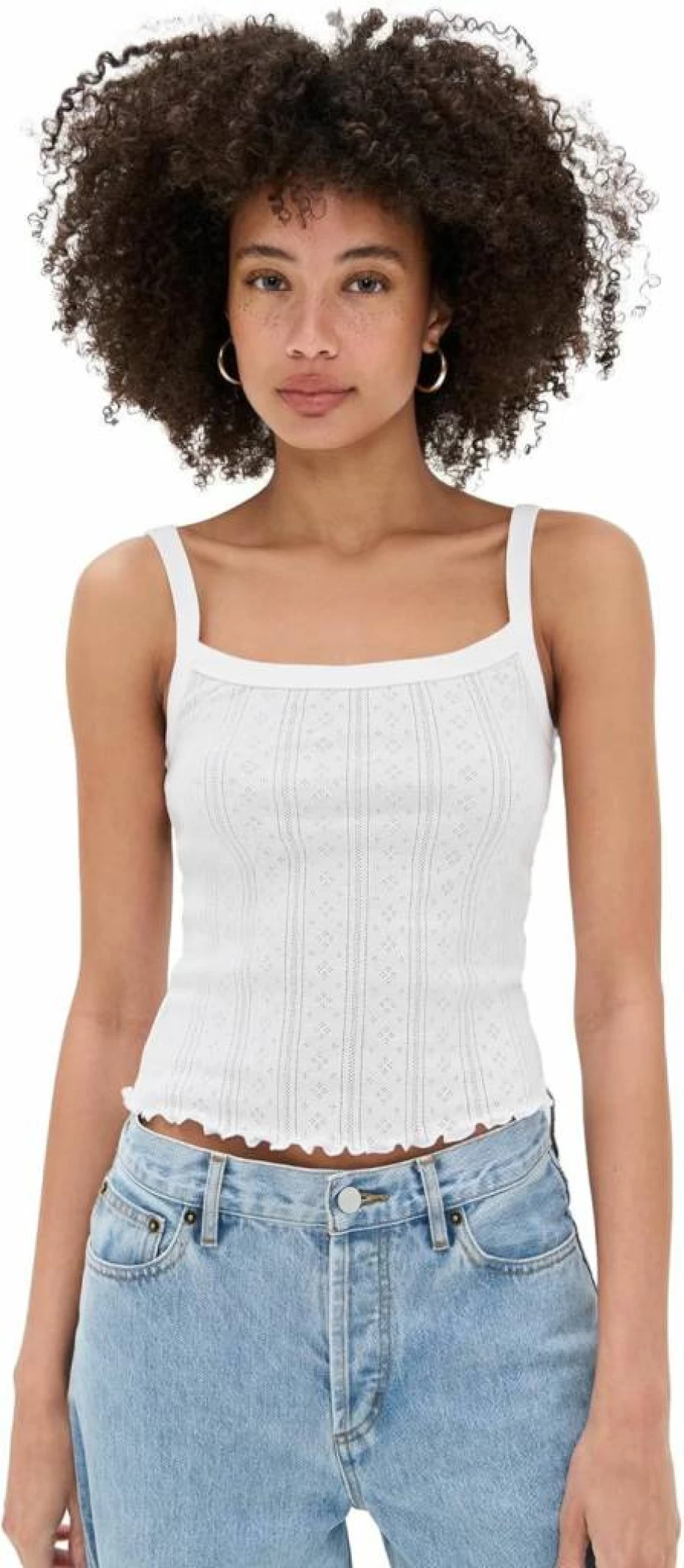 DAZE Women's Blossom Tank Top - Floral Print Casual Summer T-Shirt