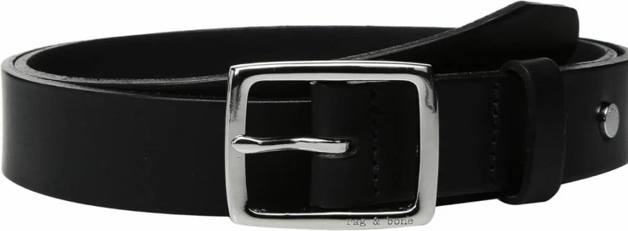 Rag & Bone Women's Distressed Boyfriend Jeans with Adjustable Belt