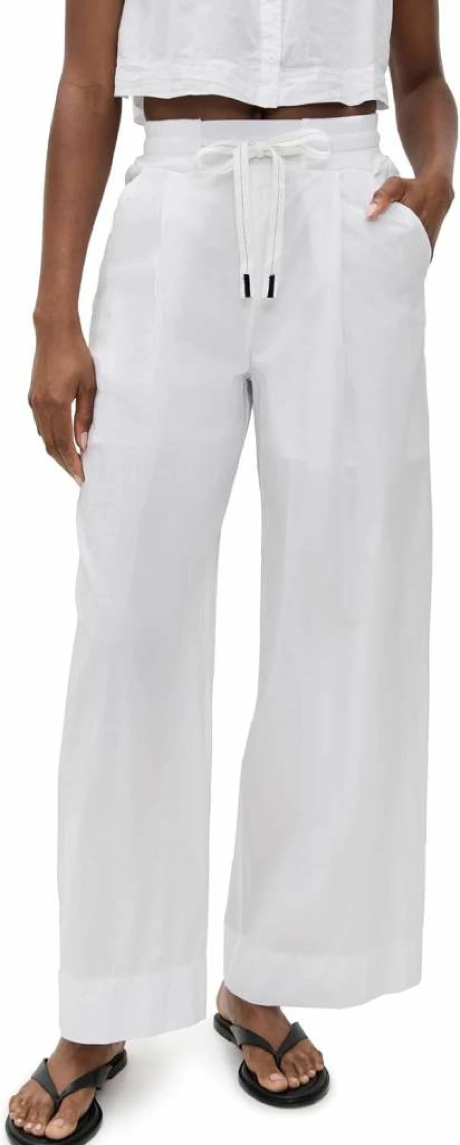 Stateside Women's Lightweight Voile Trousers - Comfortable Summer Pants