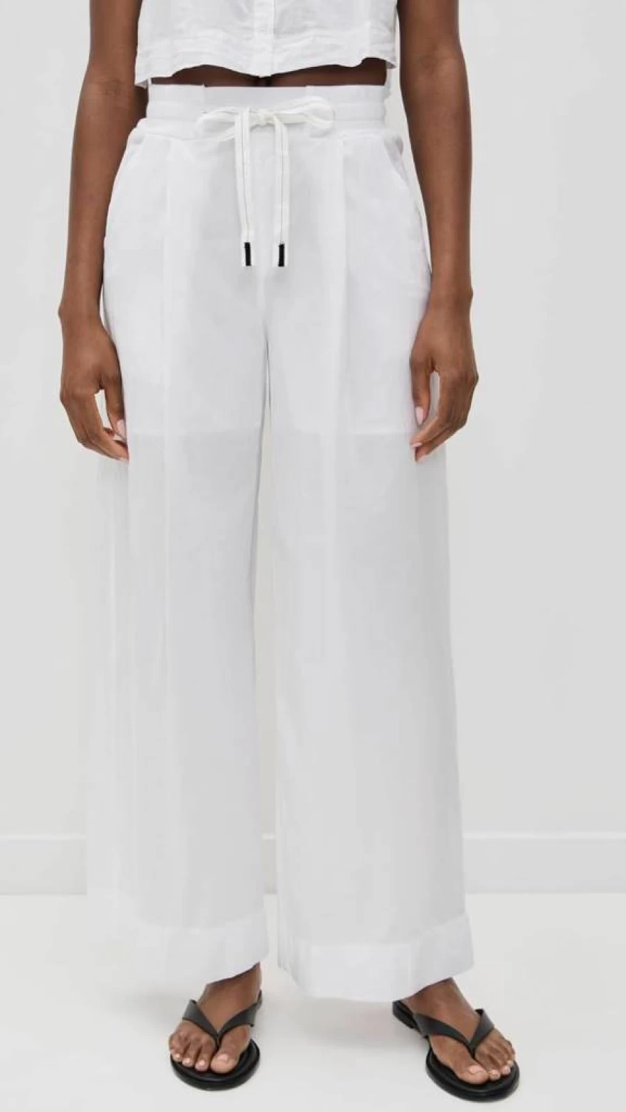 Stateside Women's Lightweight Voile Trousers - Comfortable Summer Pants