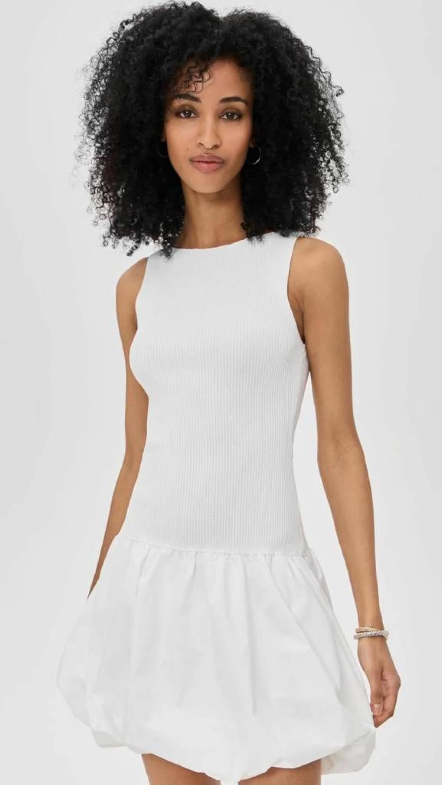 ASTR The Label Women's Nettie Knit Sweater Dress - Soft Casual Long Sleeve Pullover Tunic