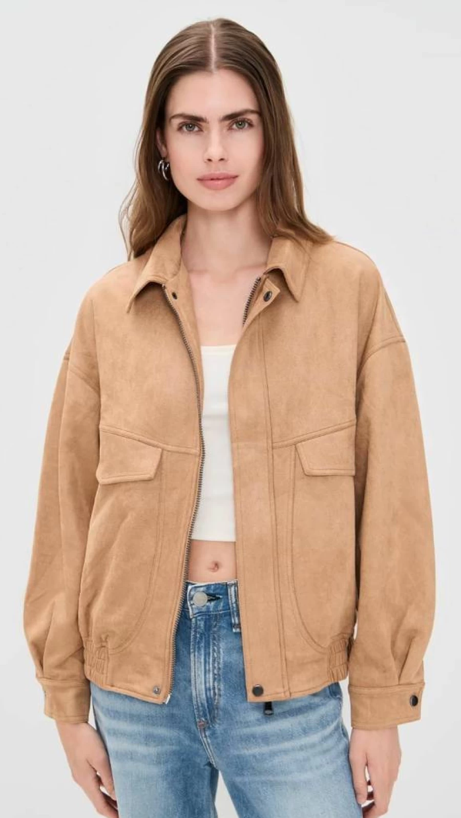 Lioness Women's Palm Desert Bomber Jacket – Lightweight Vintage Style Outerwear