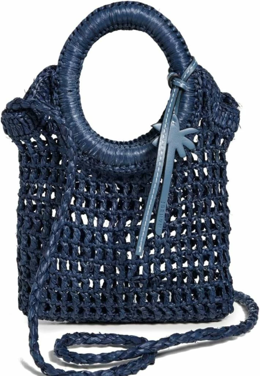 Manebi Women's Crossbody Net Bag - Stylish Mesh Purse for Women Fashionable Shoulder Handbag