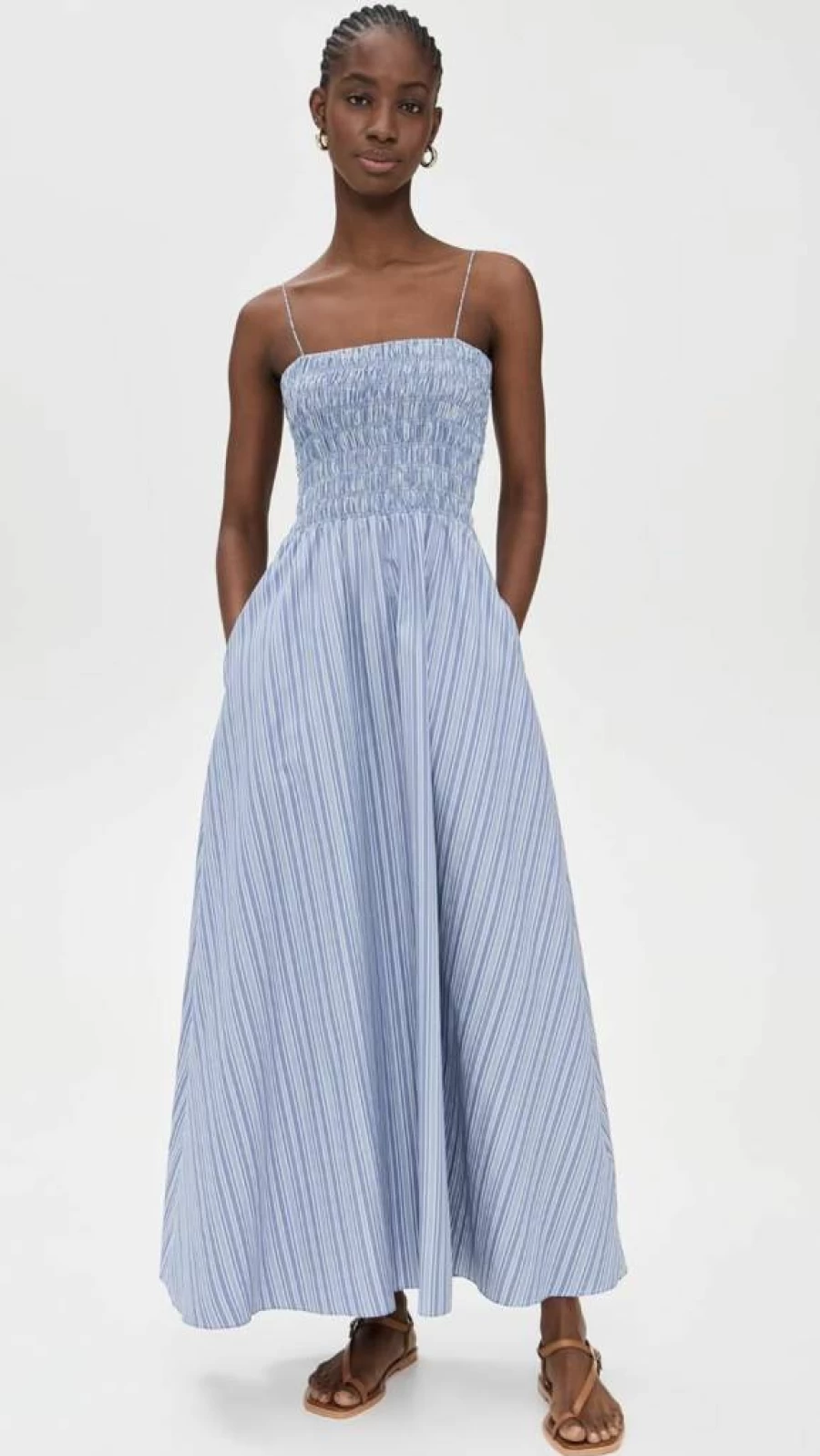 FAITHFULL THE BRAND Women's Lida Maxi Dress - Flowy Boho Summer Long Dress