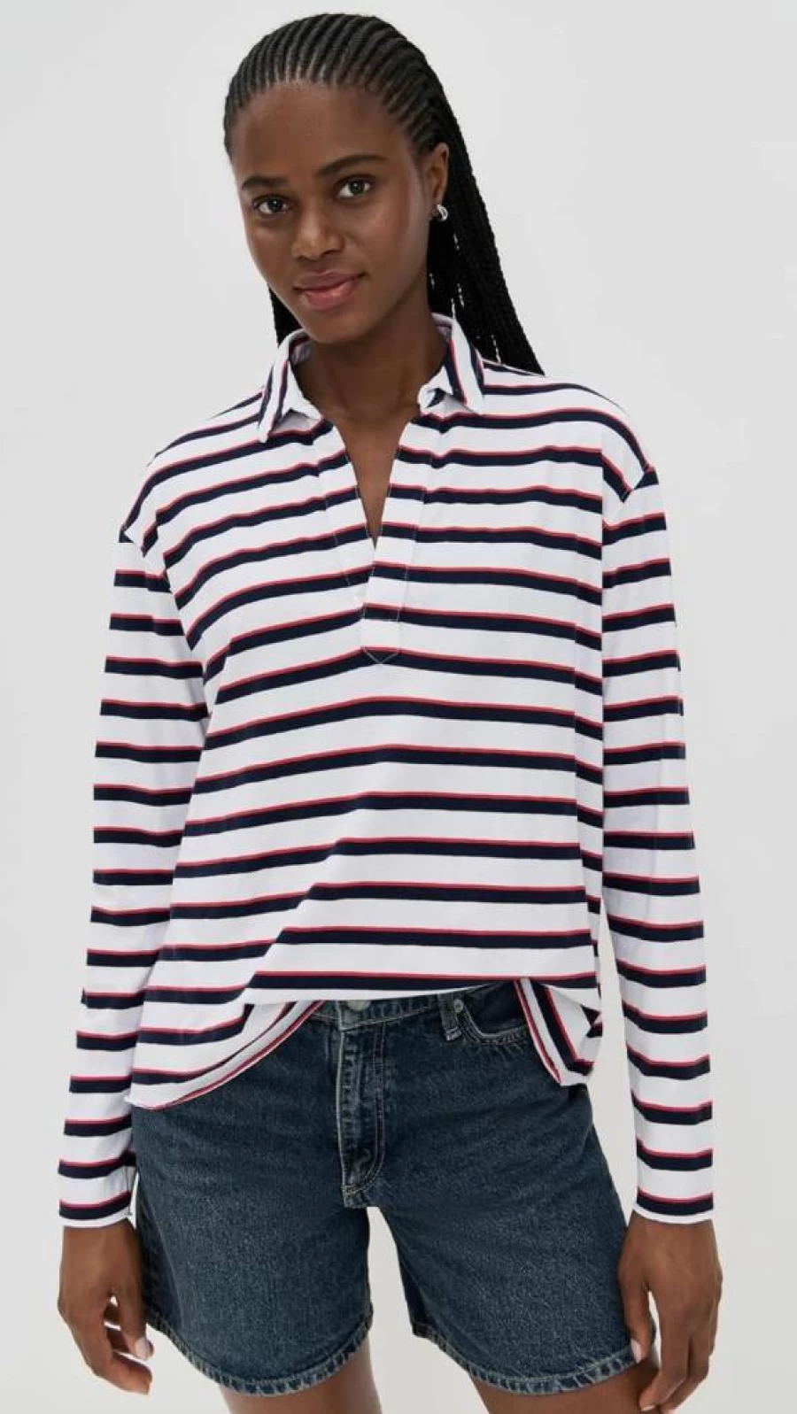 Frank & Eileen Women's Patrick Popover Henley Shirt - Classic Casual Top