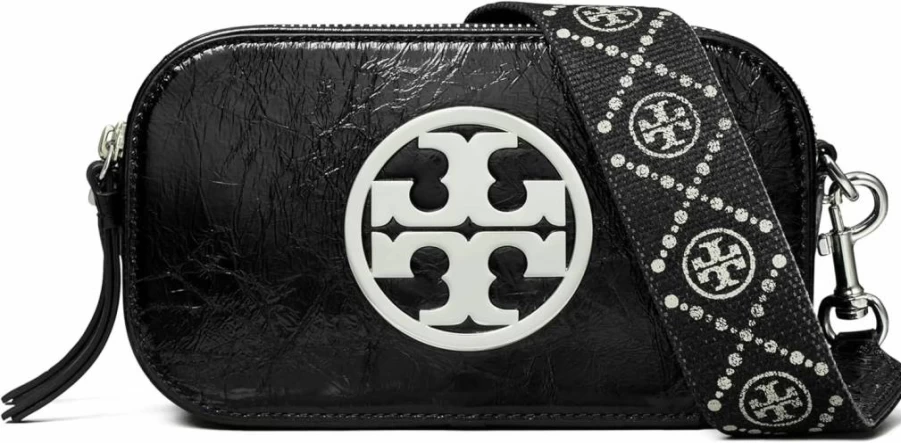 Tory Burch Women's Mini Miller Leather Crossbody Bag - Stylish & Compact Handbag for Women