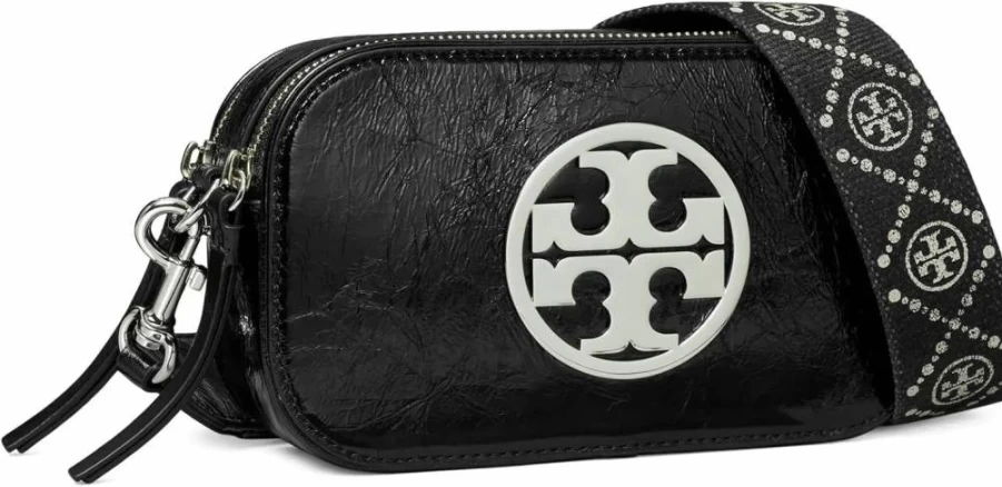 Tory Burch Women's Mini Miller Leather Crossbody Bag - Stylish & Compact Handbag for Women