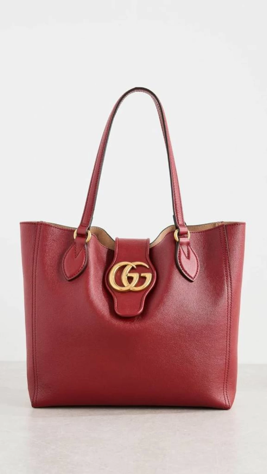 Gucci Pre-Owned GG Marmont Leather Tote Bag for Women - Vintage Gucci Handbag
