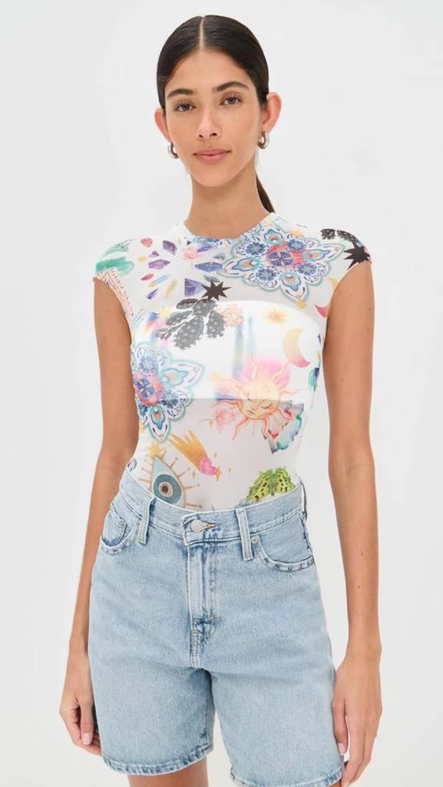 AFRM Women's Nina Top - Stylish Casual Blouse for Everyday Wear