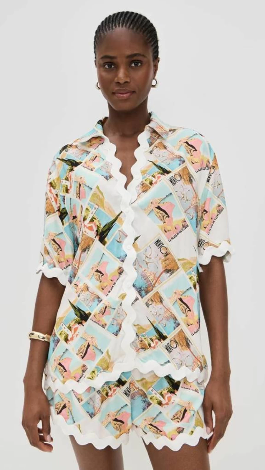 Seven Wonders Women's Caterina Shirt - Stylish Casual Blouse for Women