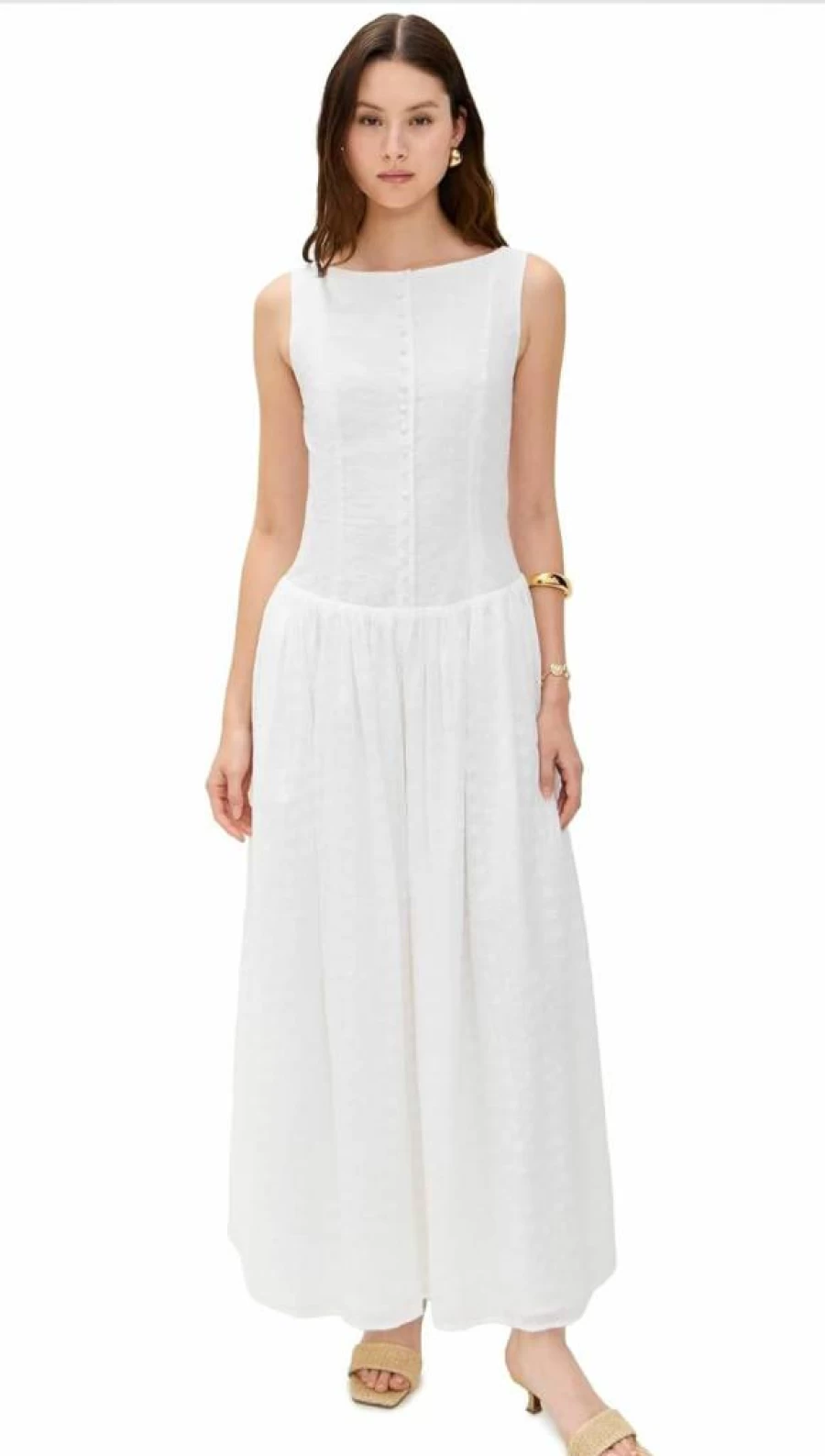 Runaway the Label Women's Nevah Maxi Dress - Boho Flowy Long Summer Dress