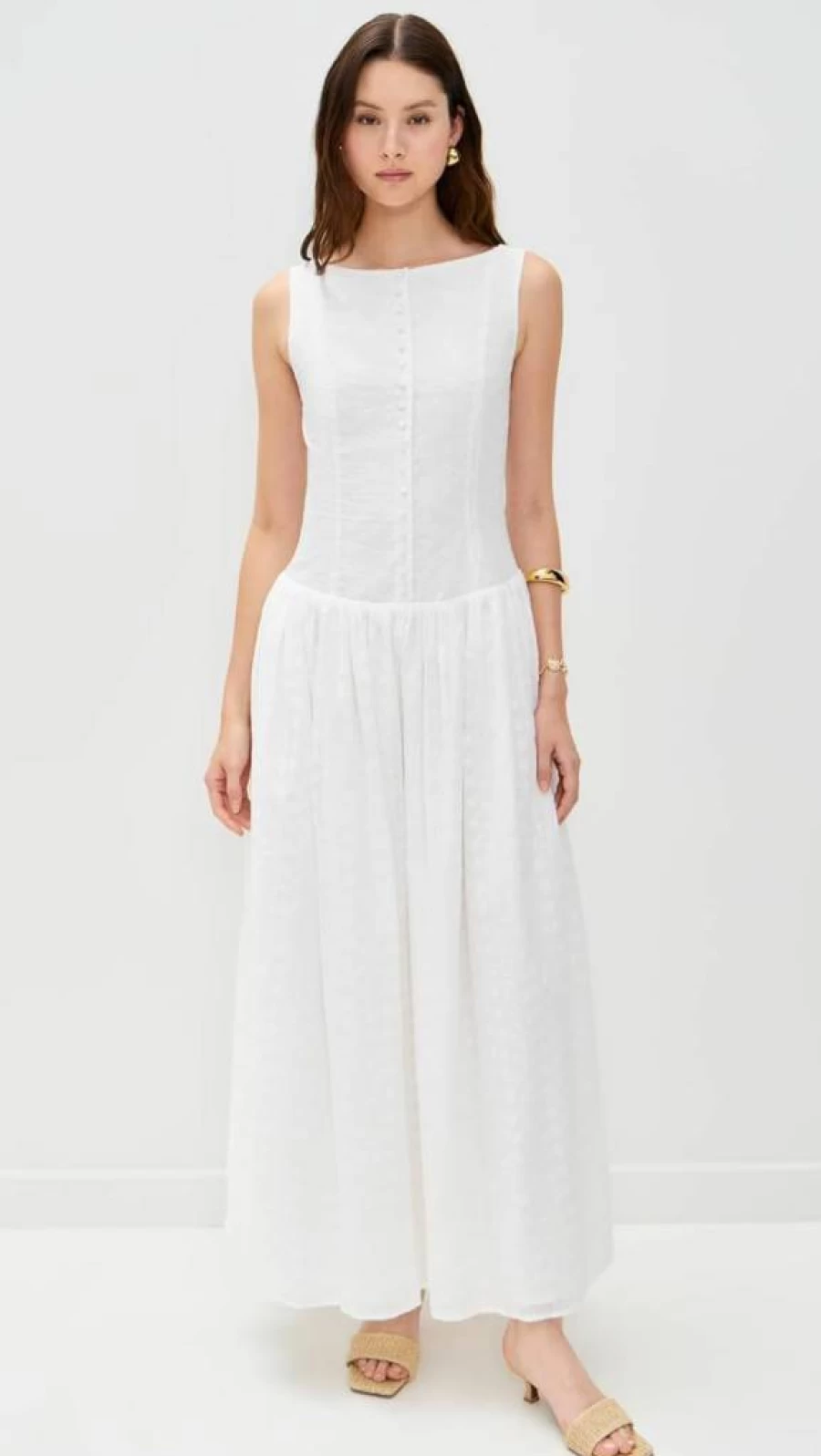 Runaway the Label Women's Nevah Maxi Dress - Boho Flowy Long Summer Dress
