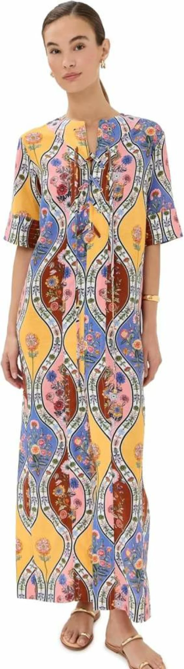 Borgo de Nor Women's Calista Maxi Dress - Elegant Long Summer Dress