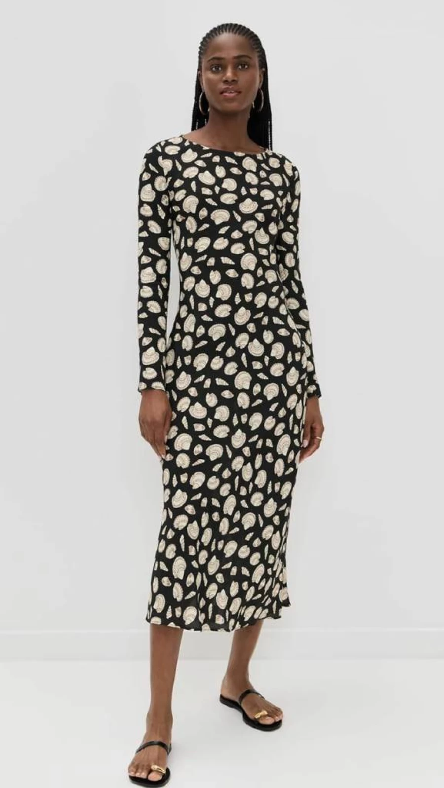 Ciao Lucia Women's Gaia Dress - Boho Chic Floral Maxi Dress for Summer