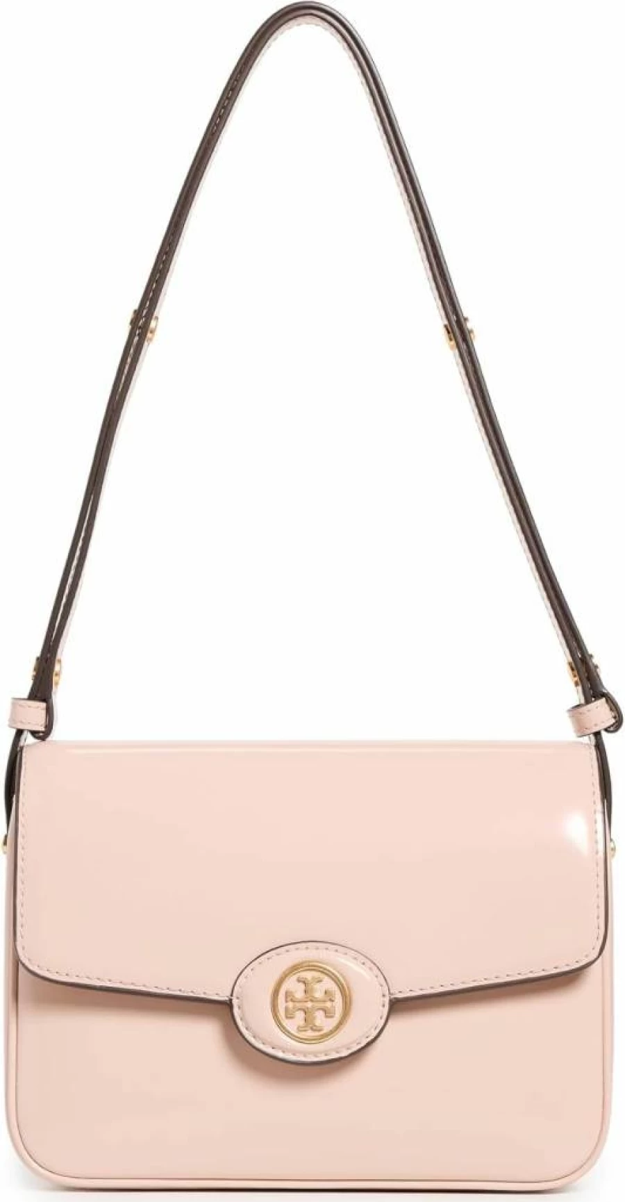 Tory Burch Robinson Convertible Shoulder Bag for Women - Spazzolato Leather Crossbody Purse