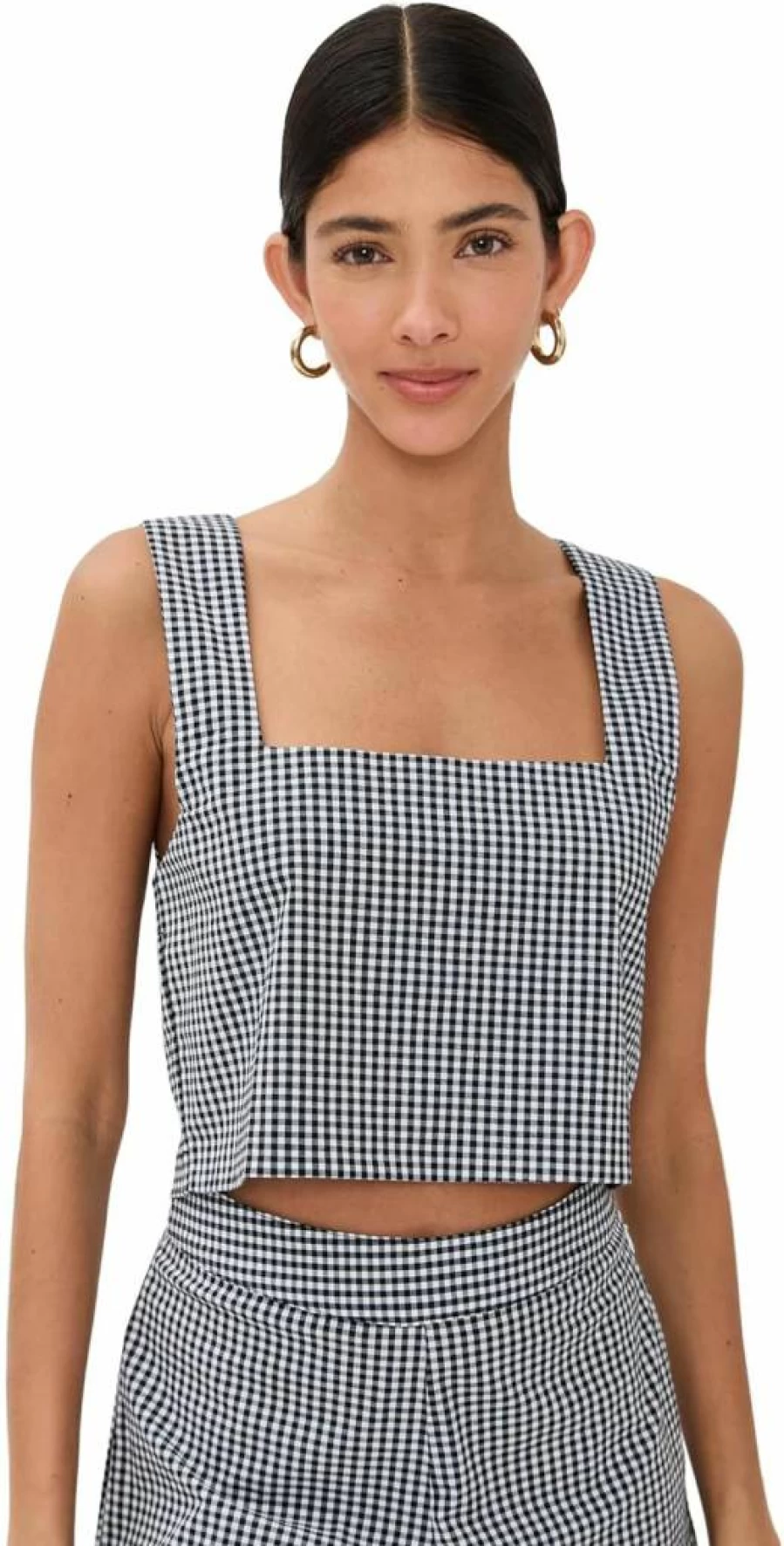 LE BOP Women's Desiree Tank Top - Stylish Casual Sleeveless Shirt for Women